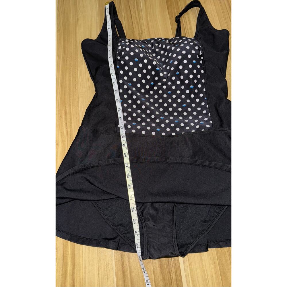 Aquamore Chlorine Resistant Skater Swimdress One Piece Swimsuit - size 14 - SW5 - Picture 12 of 12